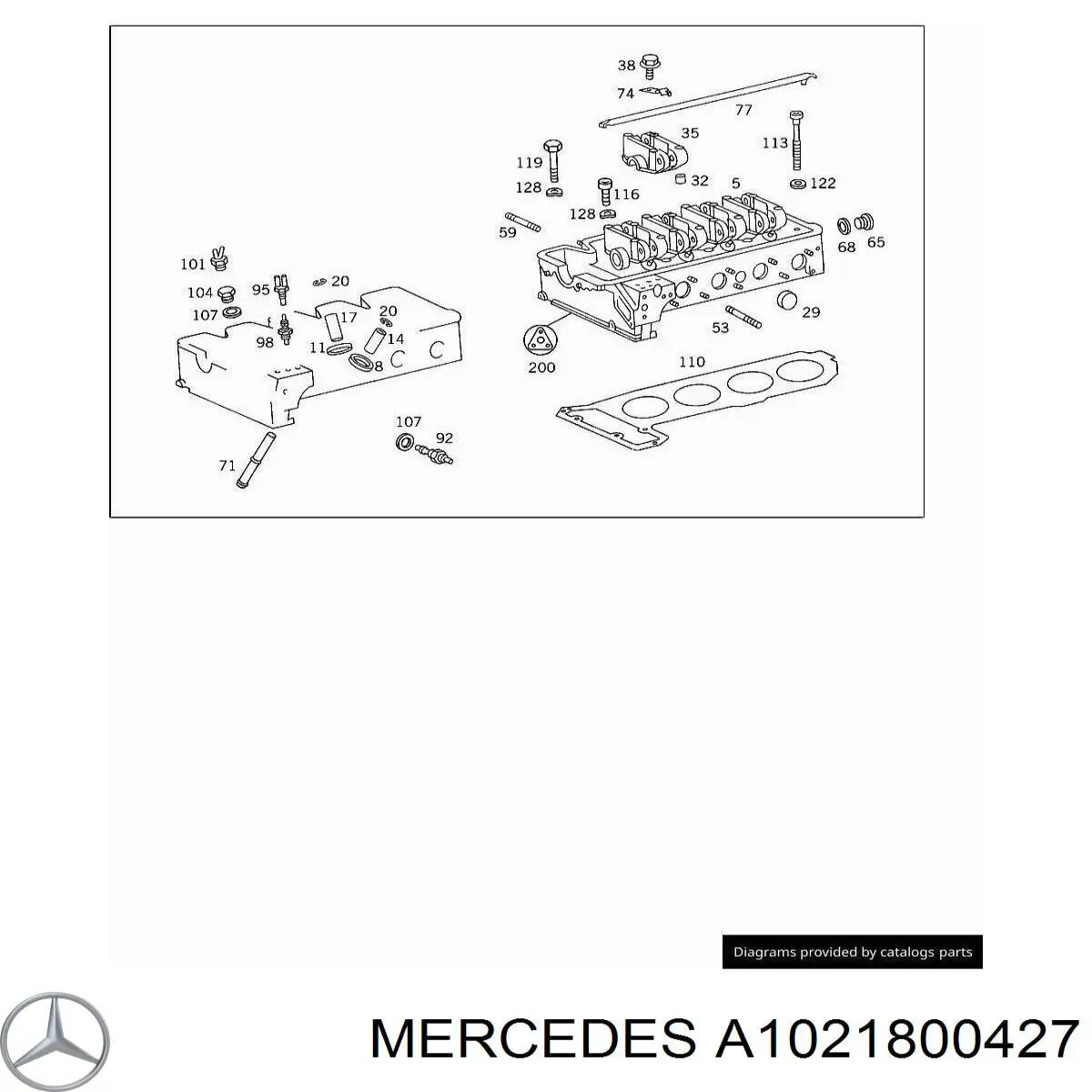 A1021800427 Mercedes 