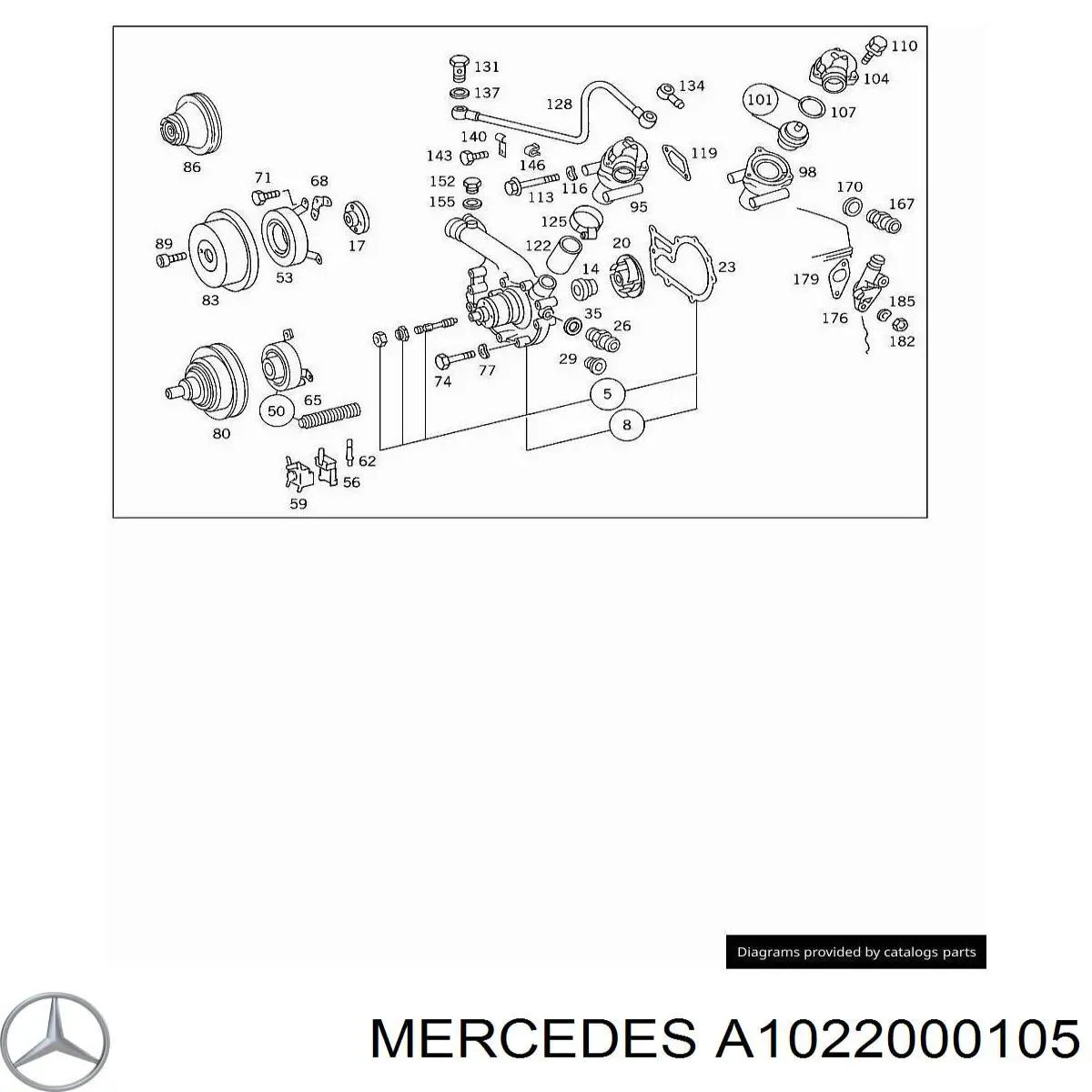 A1022000105 Mercedes 