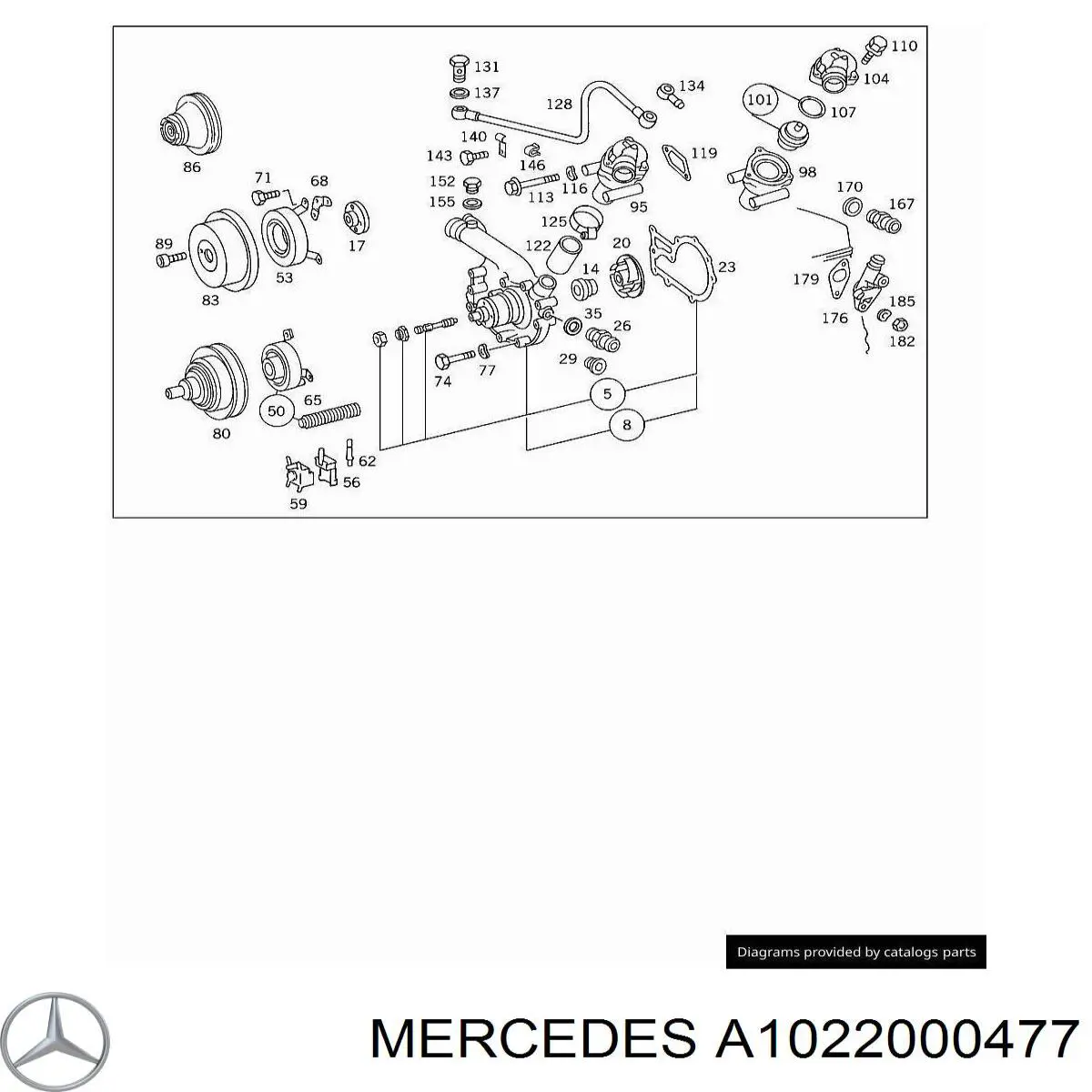 A1022000477 Mercedes 