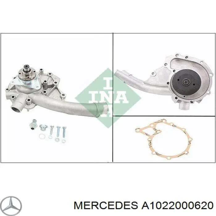 Помпа охлаждения Mercedes A1022000620 цена, от 59.63 USD