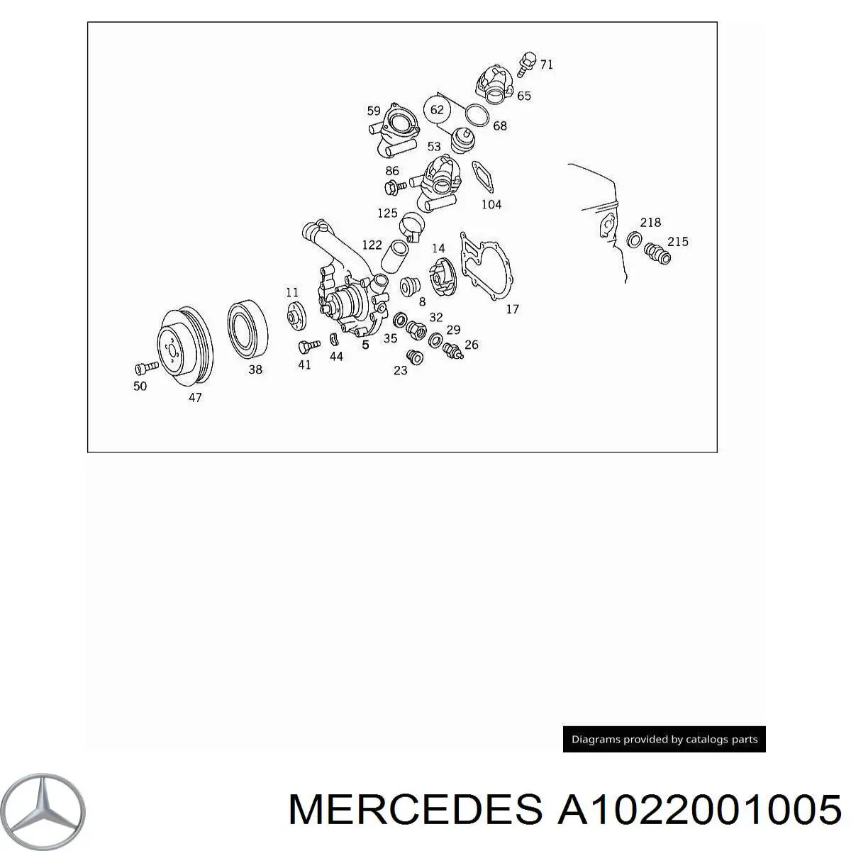  A1022001005 Mercedes