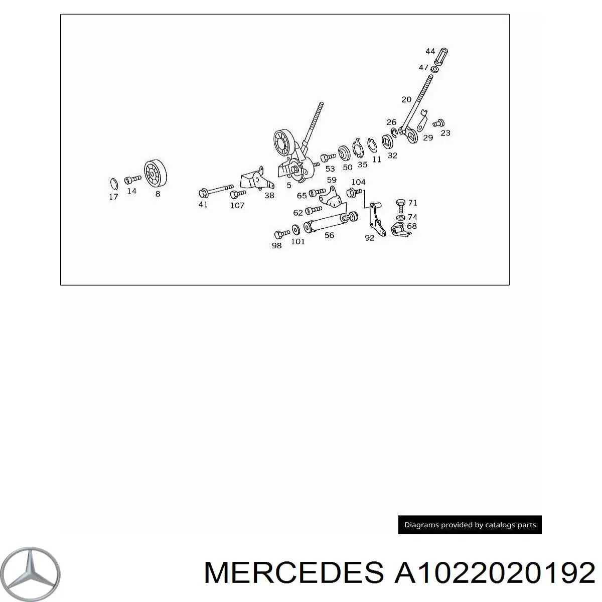 A1022020192 Mercedes 