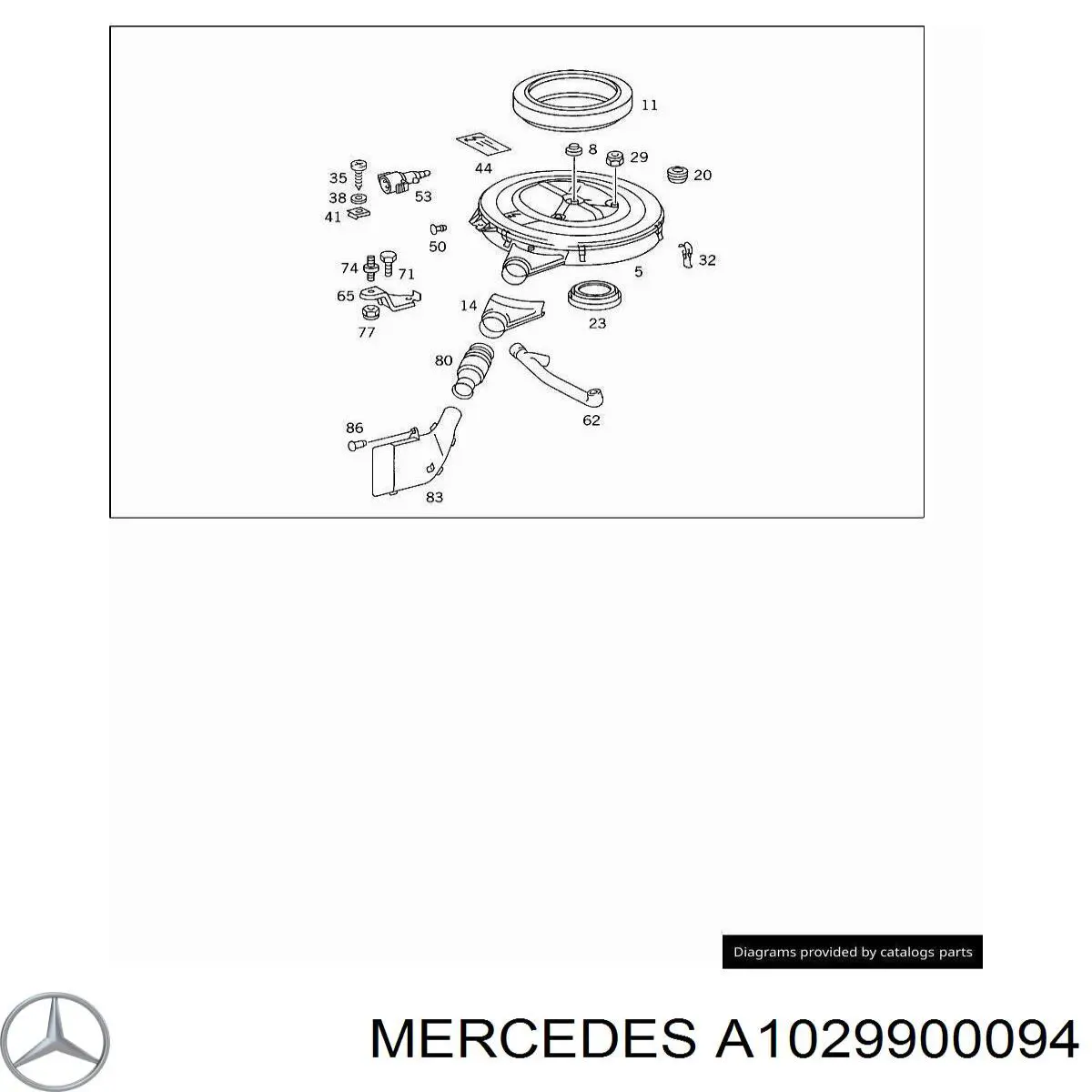 A1029900094 Mercedes 