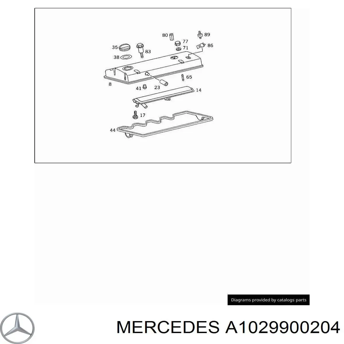 A1029900204 Mercedes 