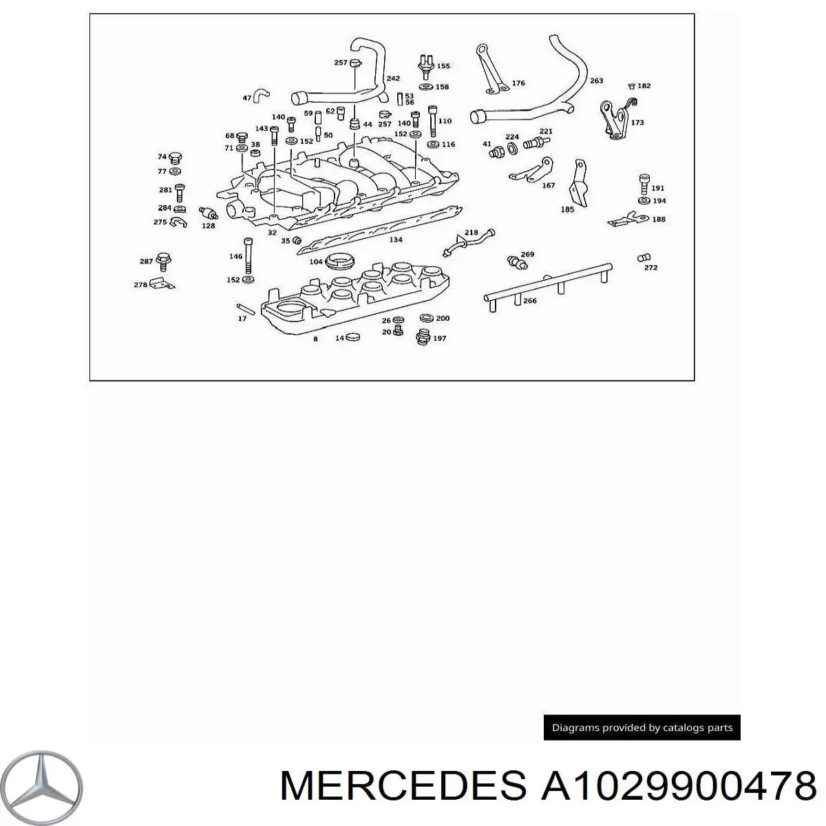  Mercedes A1029900478 цена, от 6.64 USD