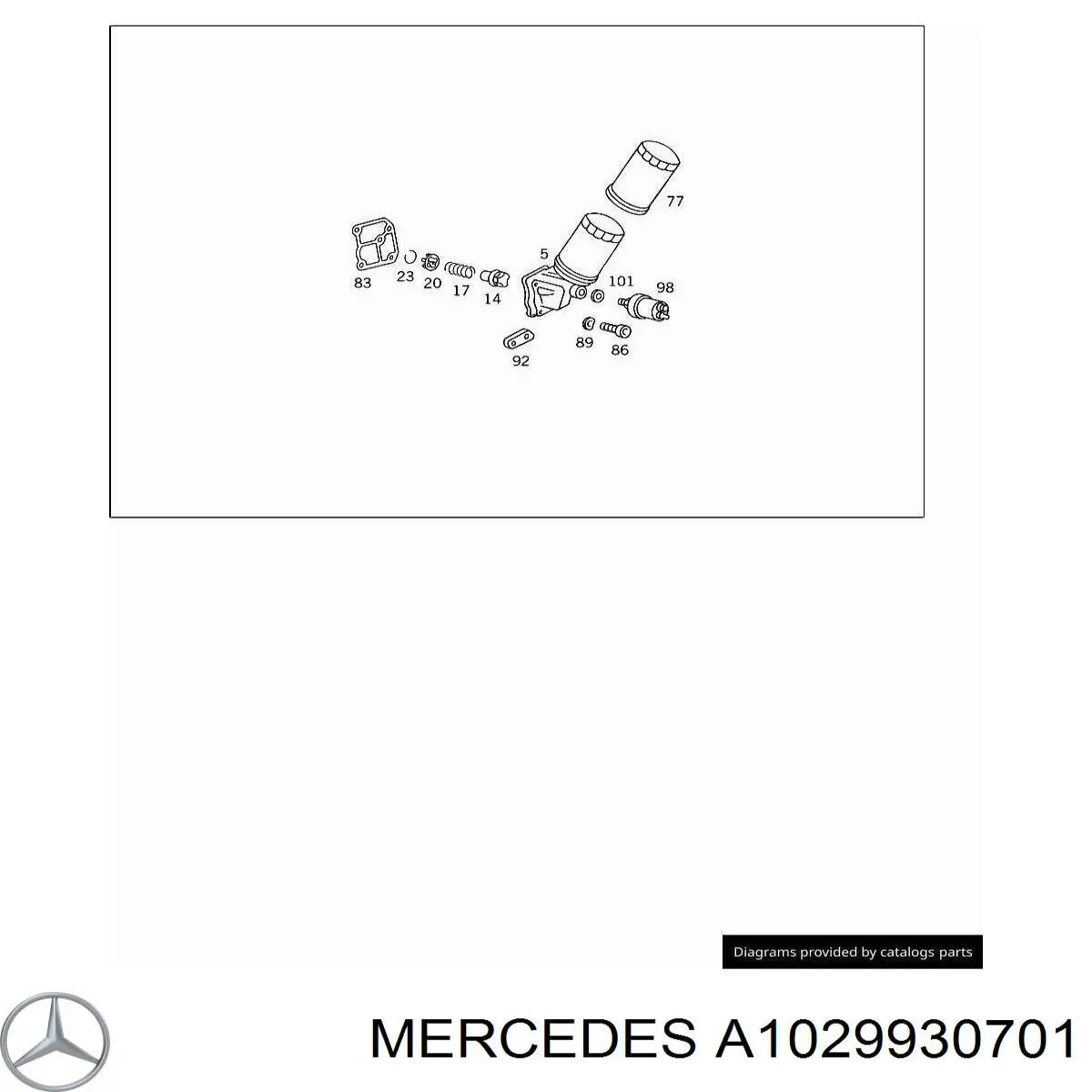  A1029930701 Mercedes