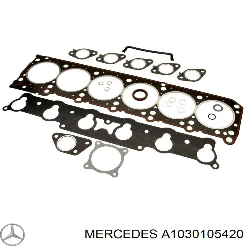 A1030105420 Mercedes комплект прокладок двигателя верхний