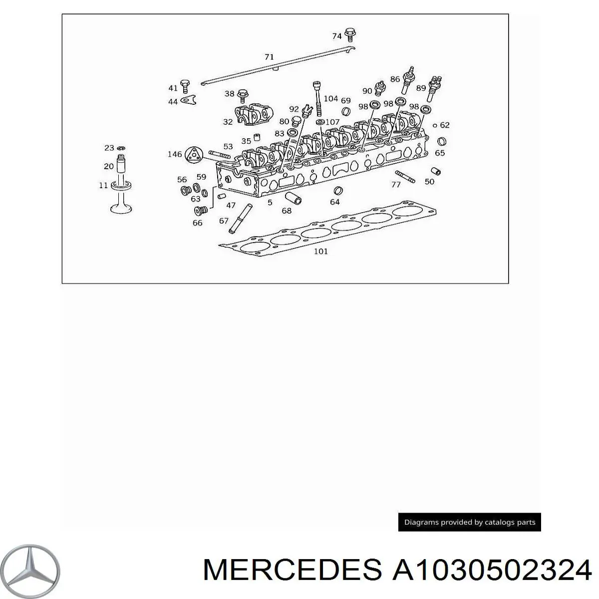 A1030502324 Mercedes 