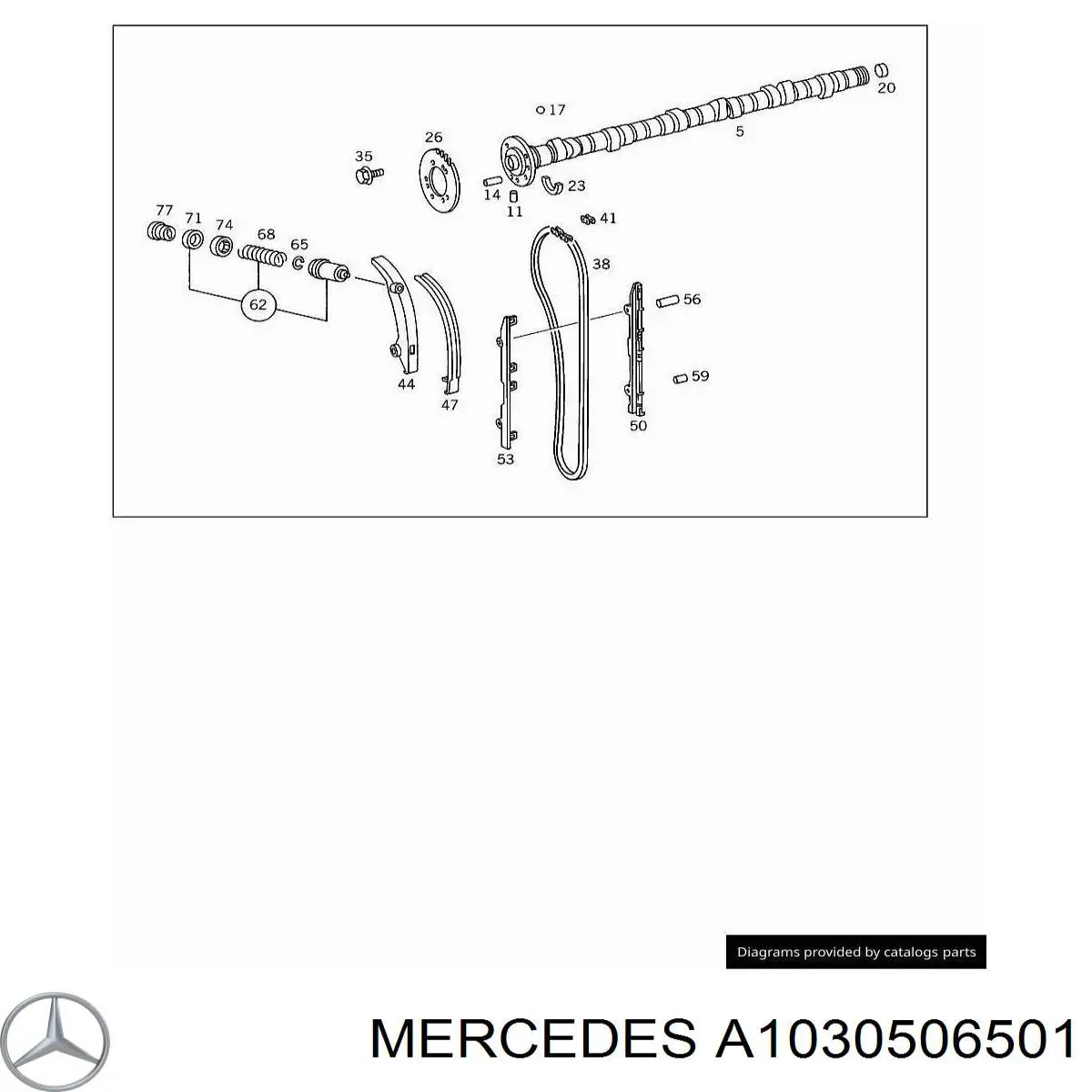 A1030506501 Mercedes 