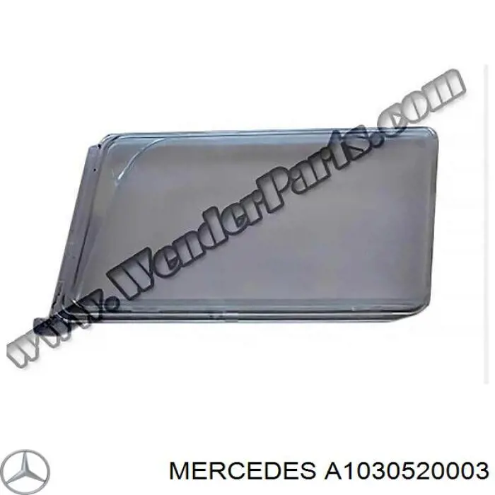 A1030520003 Mercedes звездочка-шестерня привода коленвала двигателя