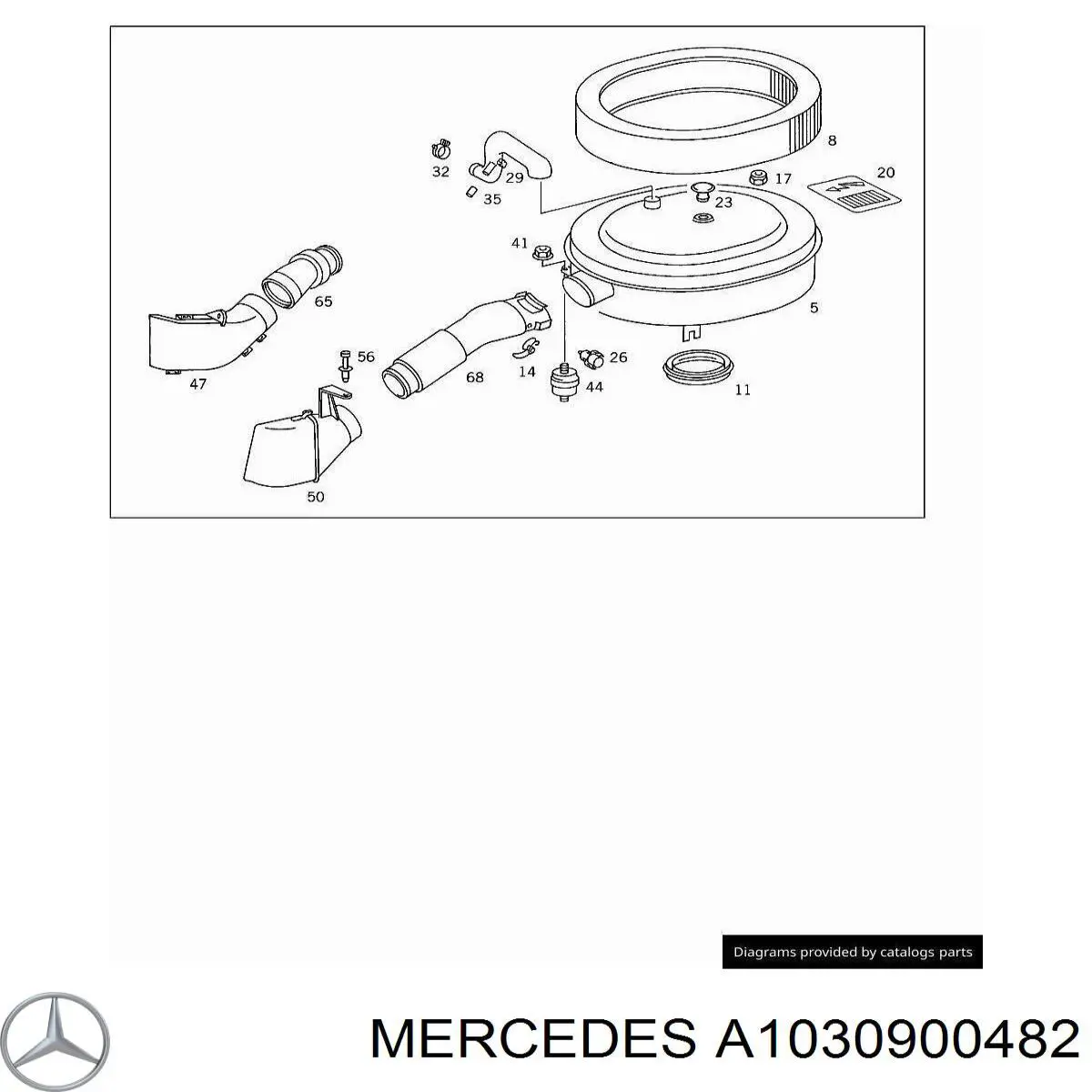 A1030900482 Mercedes 