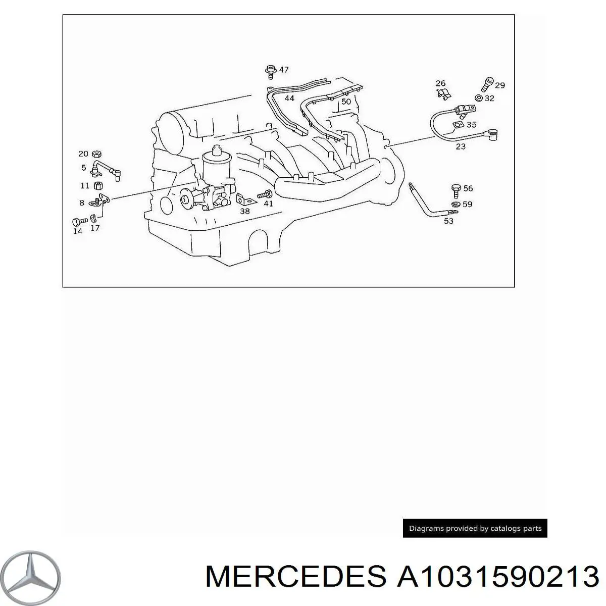 A1031590213 Mercedes 