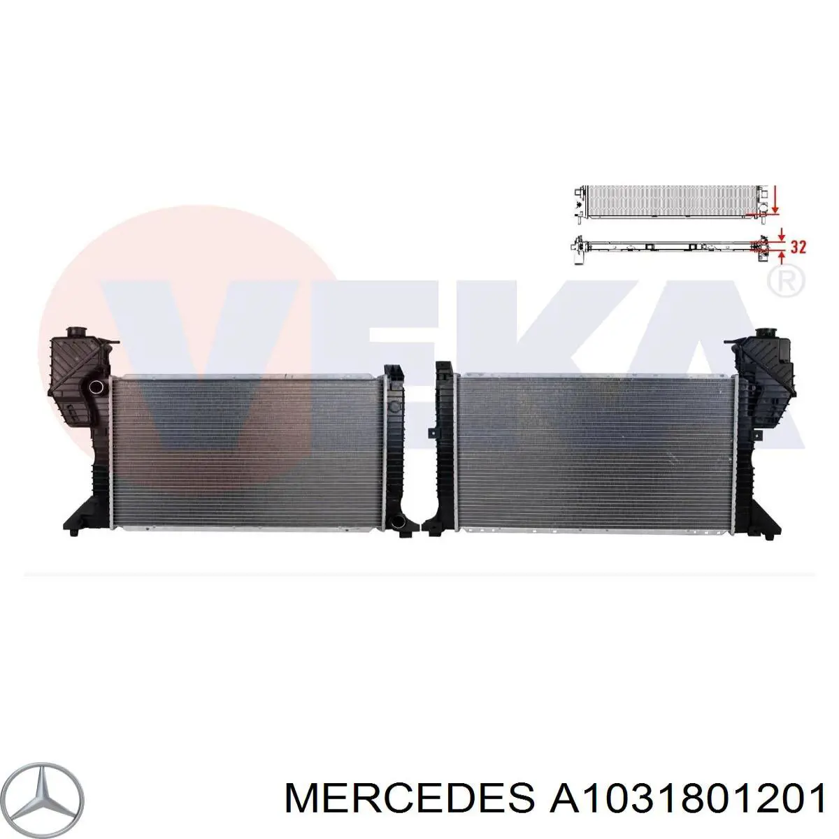 Масляный насос A1031801201 Mercedes