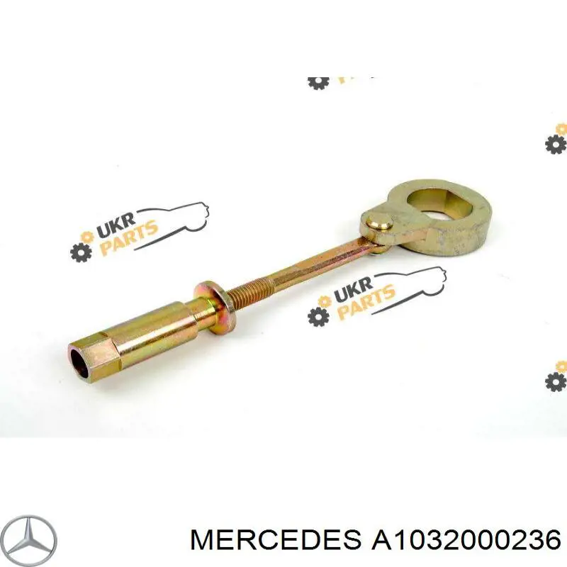 Купить A1032000236 Mercedes Кронштейн натяжителя приводного ремня