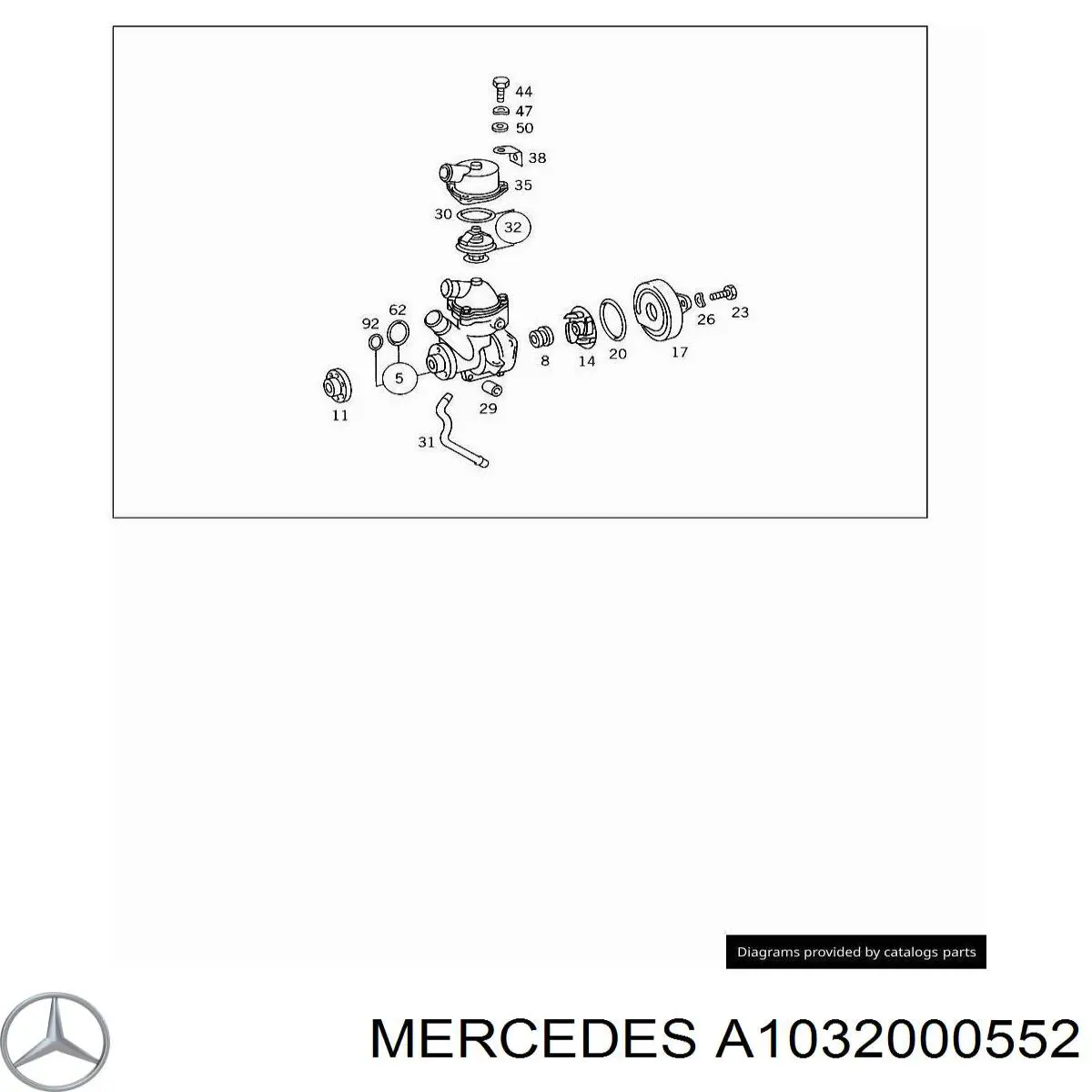  A1032000552 Mercedes