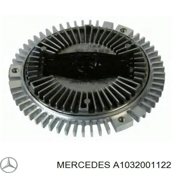 A1032001122 Mercedes вискомуфта (вязкостная муфта вентилятора охлаждения)