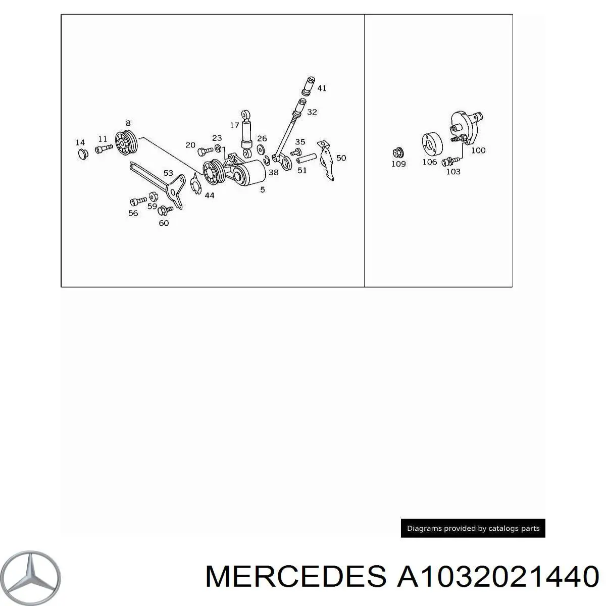 A1032021440 Mercedes 