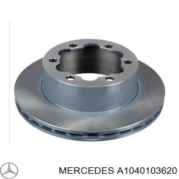Комплект прокладок двигателя, верхний Mercedes 1040103620