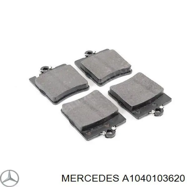1040103620 Mercedes комплект прокладок двигателя верхний
