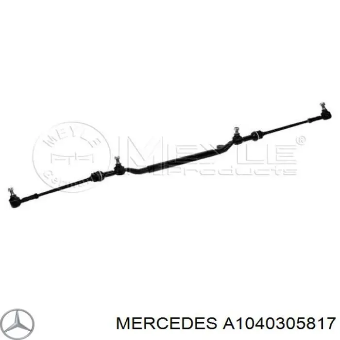  Mercedes A1040305817 цена, от 371.97 USD