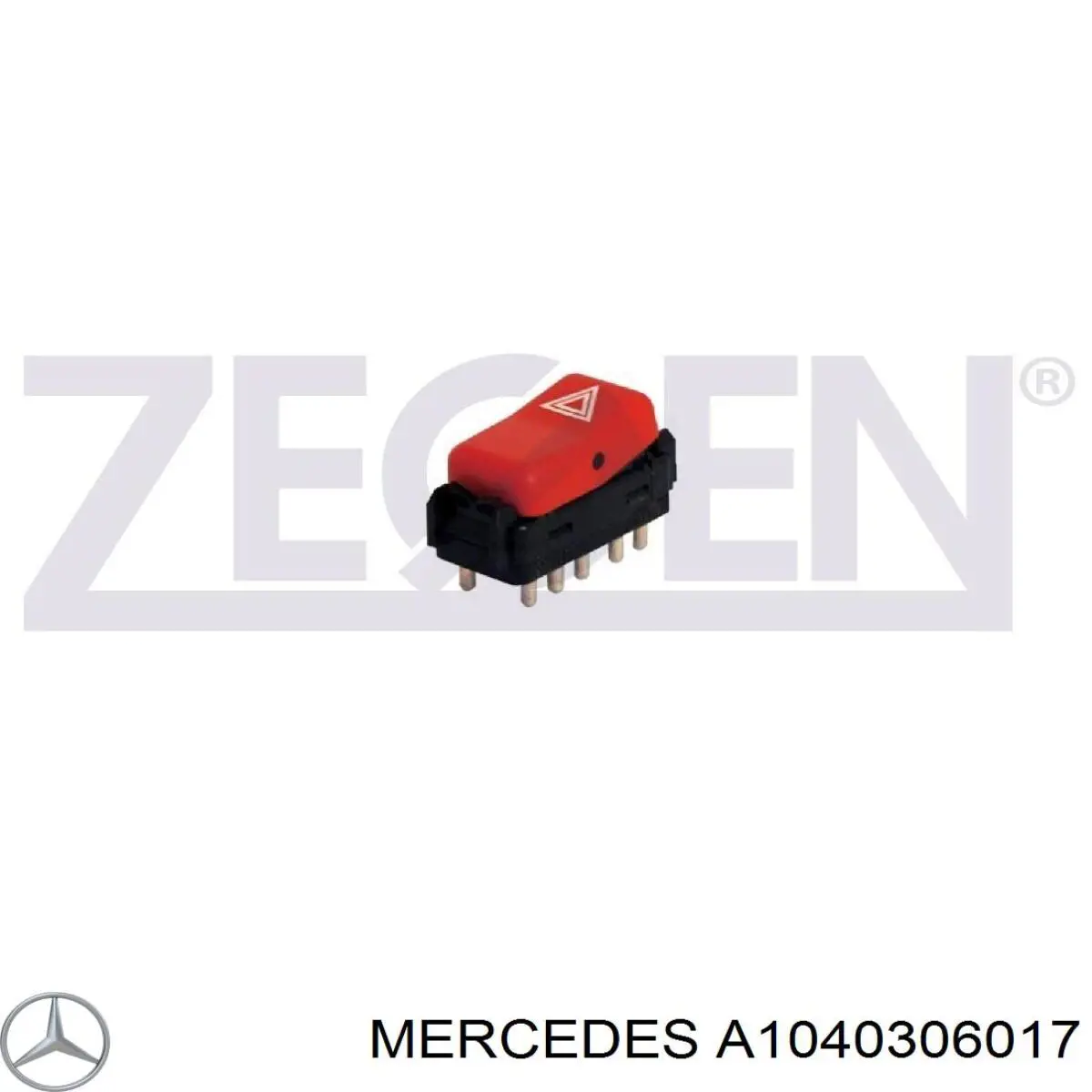  Mercedes A1040306017 цена, от 161.02 USD