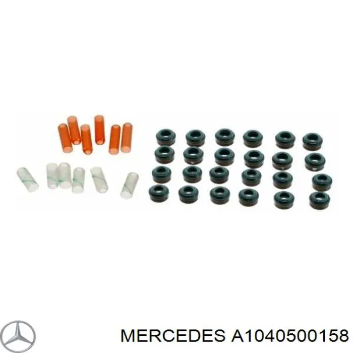 Сальник клапана (маслосъемный), впуск/выпуск, комплект на мотор Mercedes 1040500158 цена, от 22.66 USD