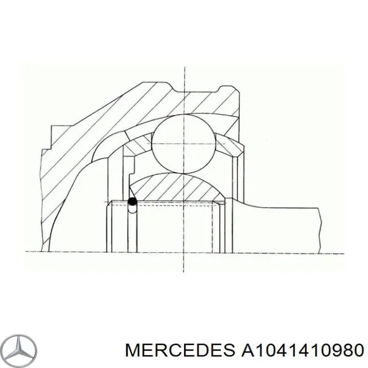 Прокладка коллектора впуск Mercedes 1041410980