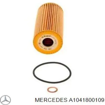 Масляный фильтр A1041800109 Mercedes