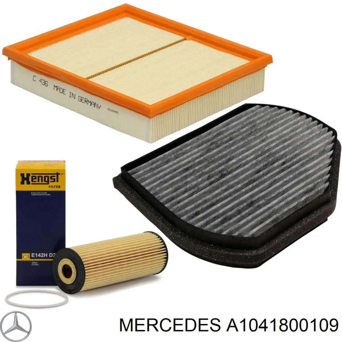 A1041800109 Mercedes Масляный фильтр двигателя