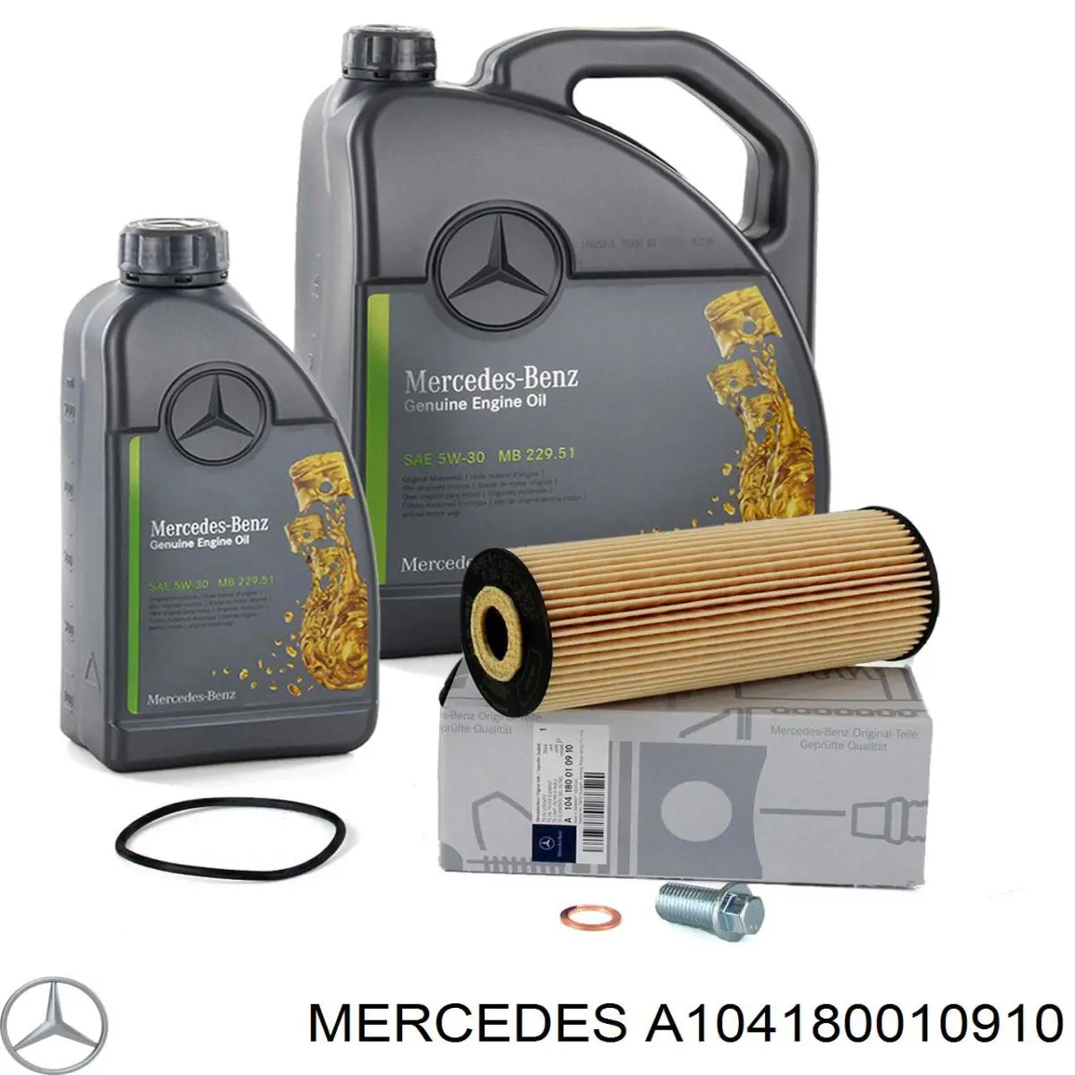 A104180010910 Mercedes масляный фильтр