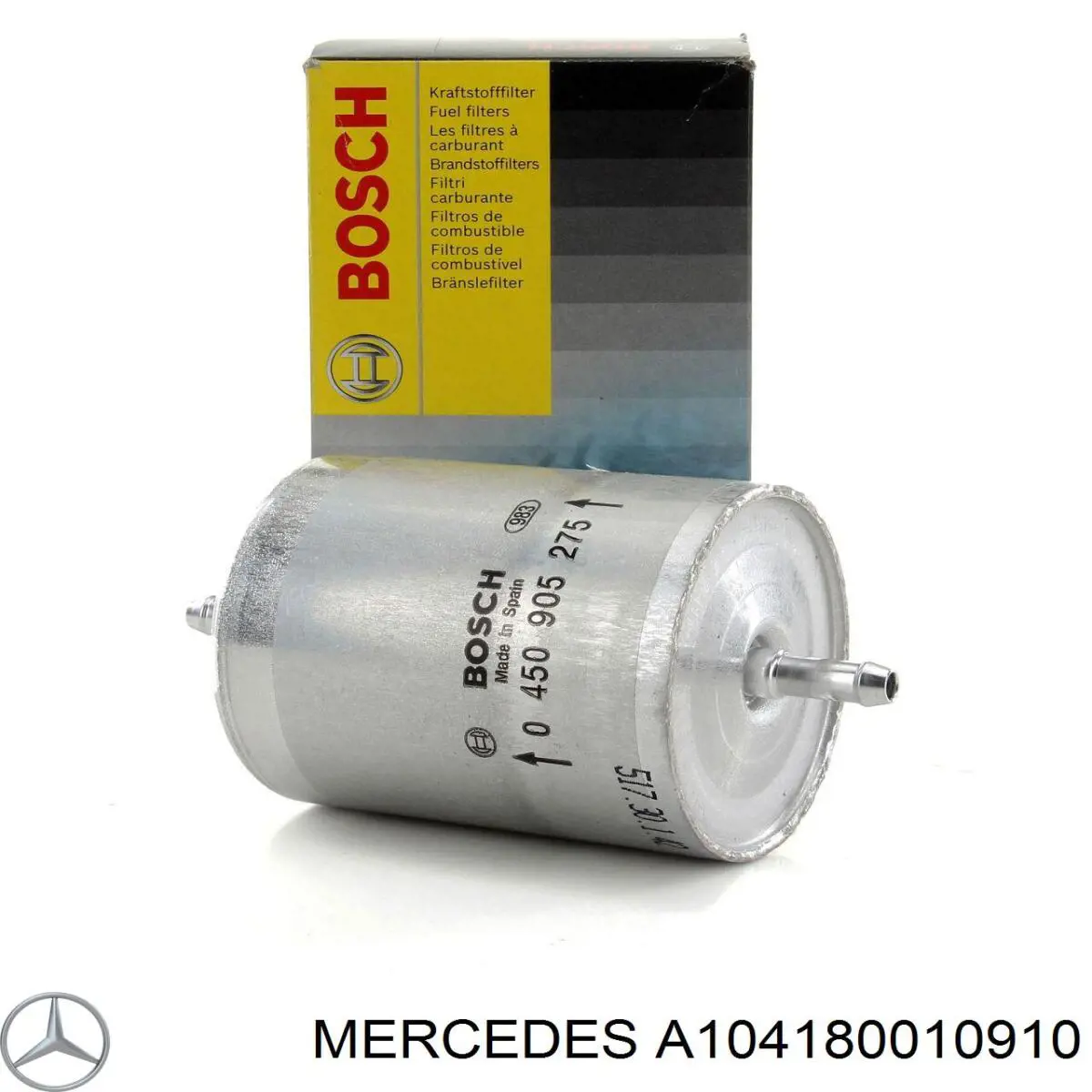 Купить A104180010910 Mercedes Фильтр центробежный очистки масла
