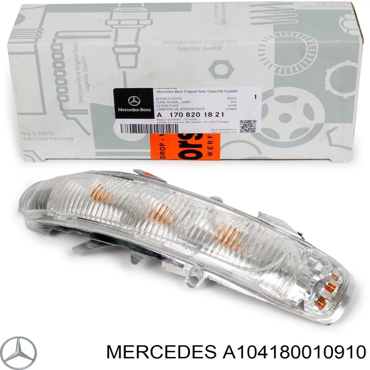 Купить A104180010910 Mercedes Фильтр центробежный очистки масла