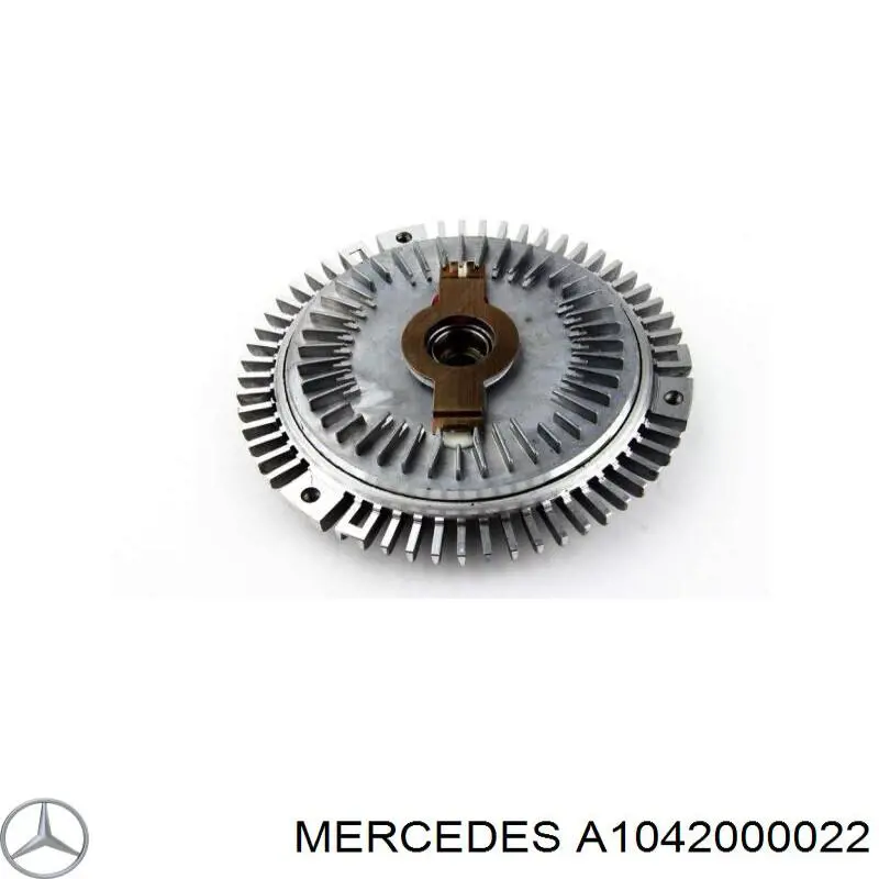 A1042000022 Mercedes вискомуфта (вязкостная муфта вентилятора охлаждения)