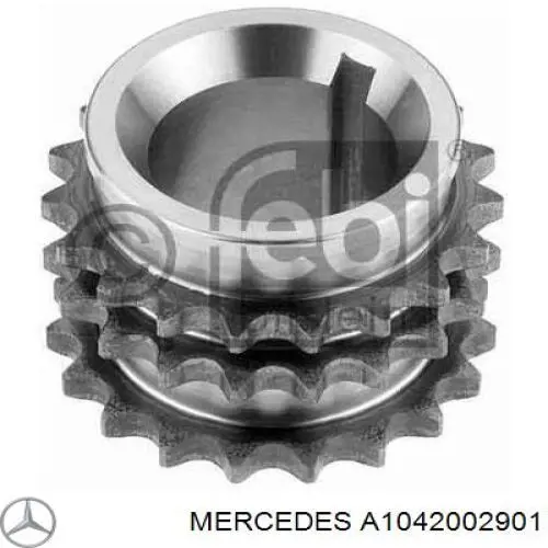 Помпа охлаждения Mercedes A1042002901 цена, от 121.78 USD