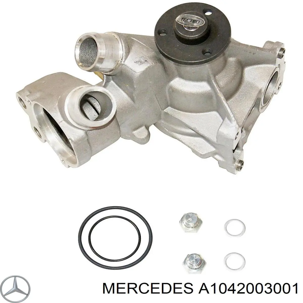 Помпа охлаждения Mercedes A1042003001 цена, от 122.99 USD