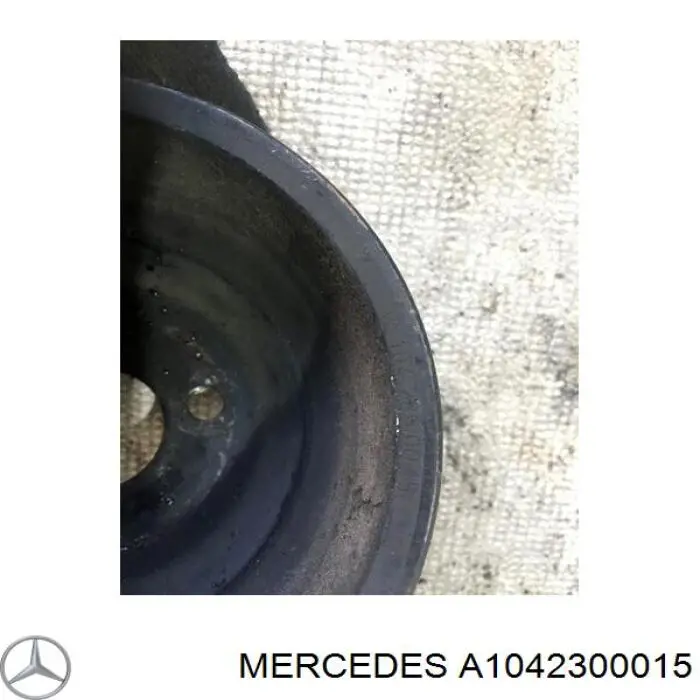 Купить A104230001505 Mercedes Шкив насоса ГУР
