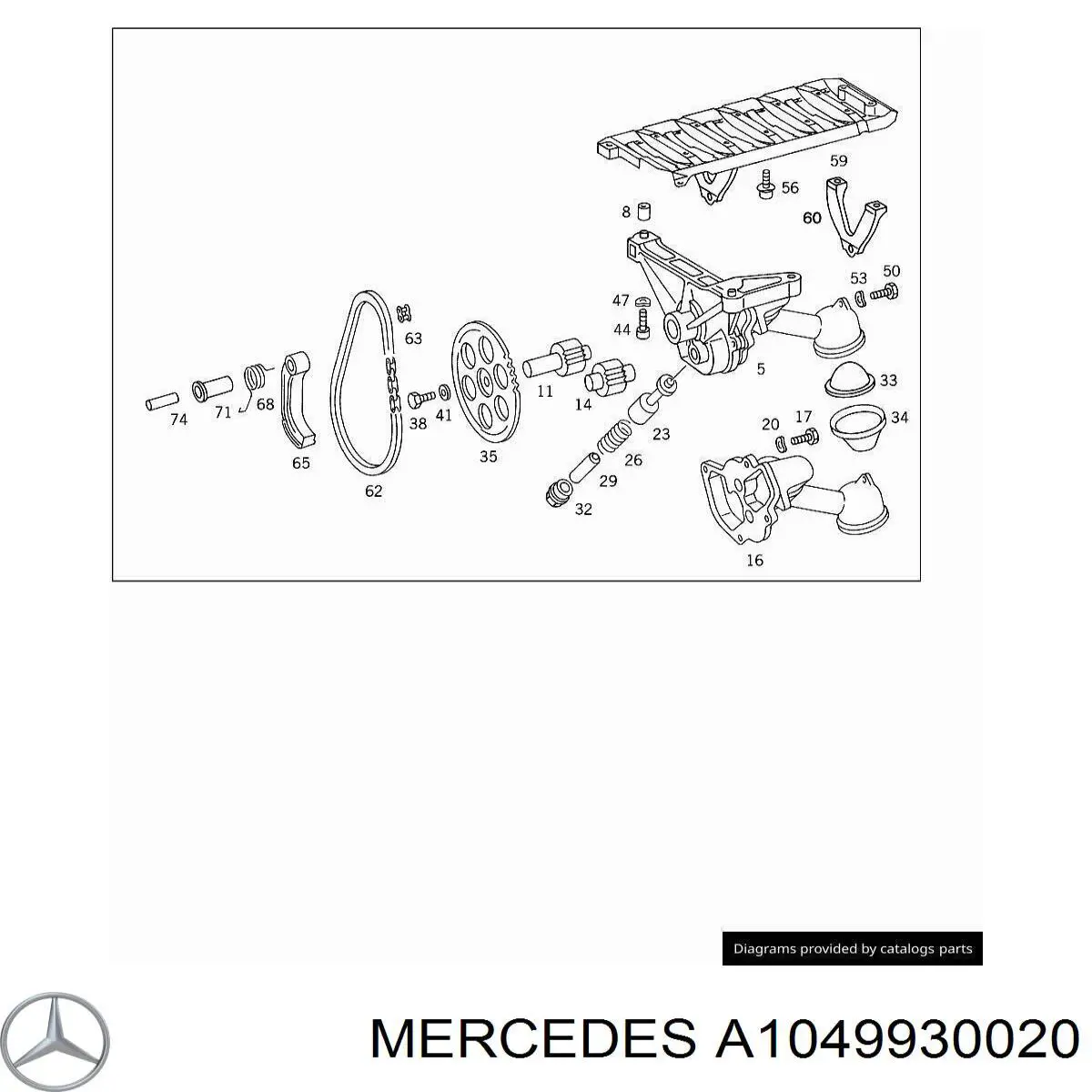  A1049930020 Mercedes