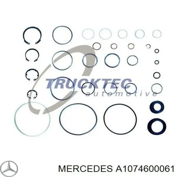 A1074600061 Mercedes ремкомплект рулевой рейки (механизма, (ком-кт уплотнений))