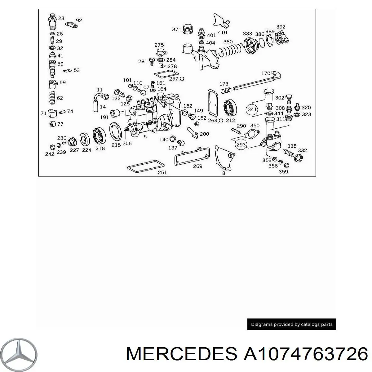  Mercedes 1074763726 цена, от 25.34 USD