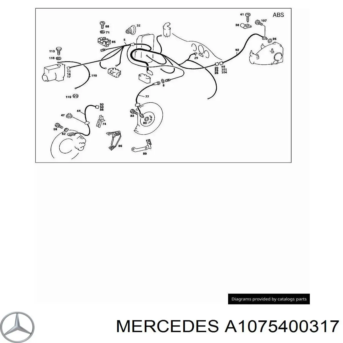  A1075400317 Mercedes