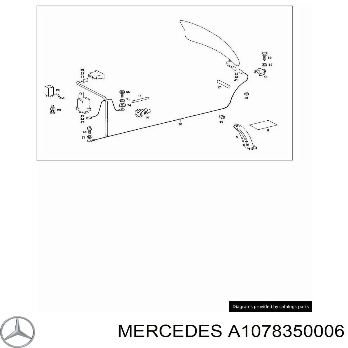 A1078350006 Mercedes 