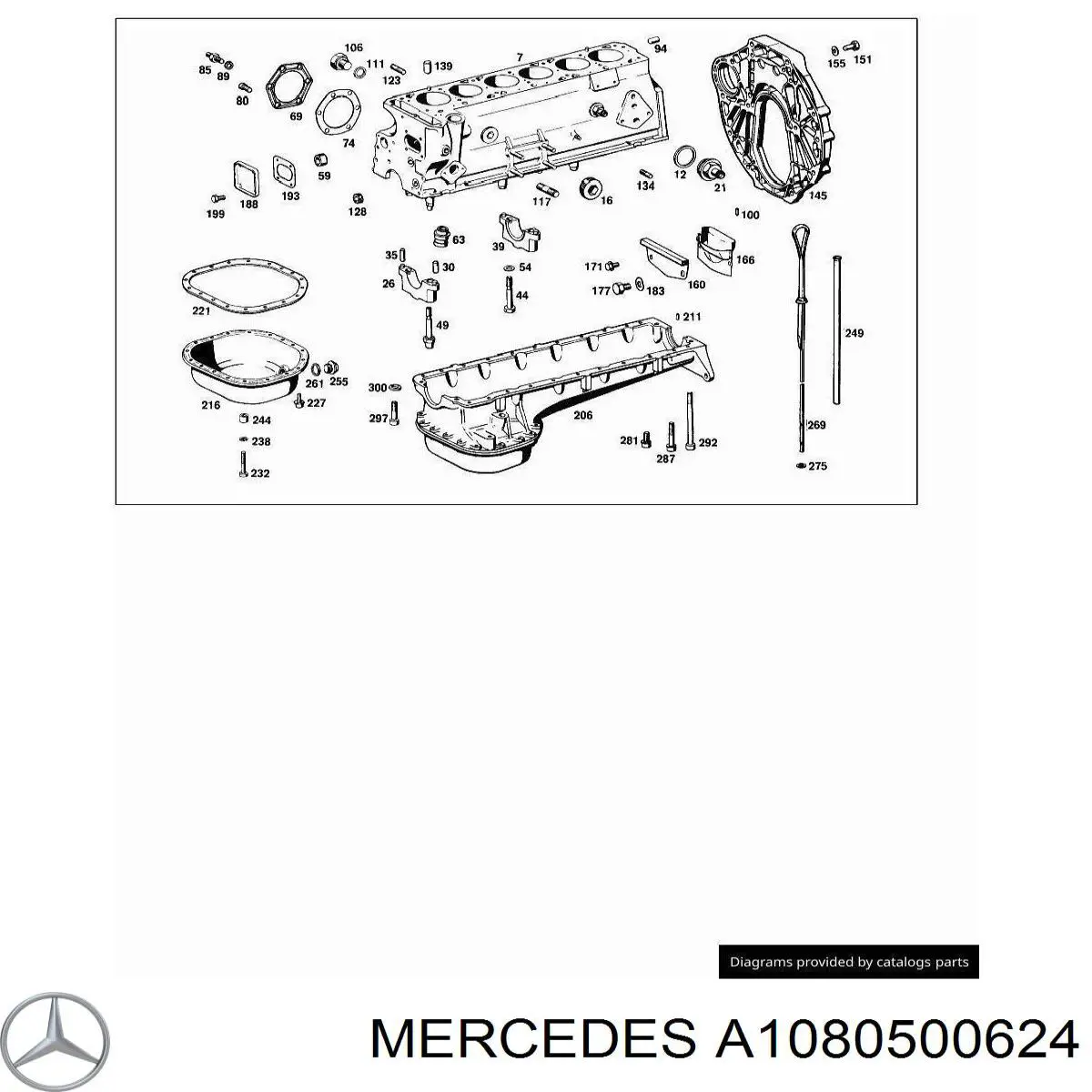 Купить A1080500624 Mercedes Направляющая клапана выпускного