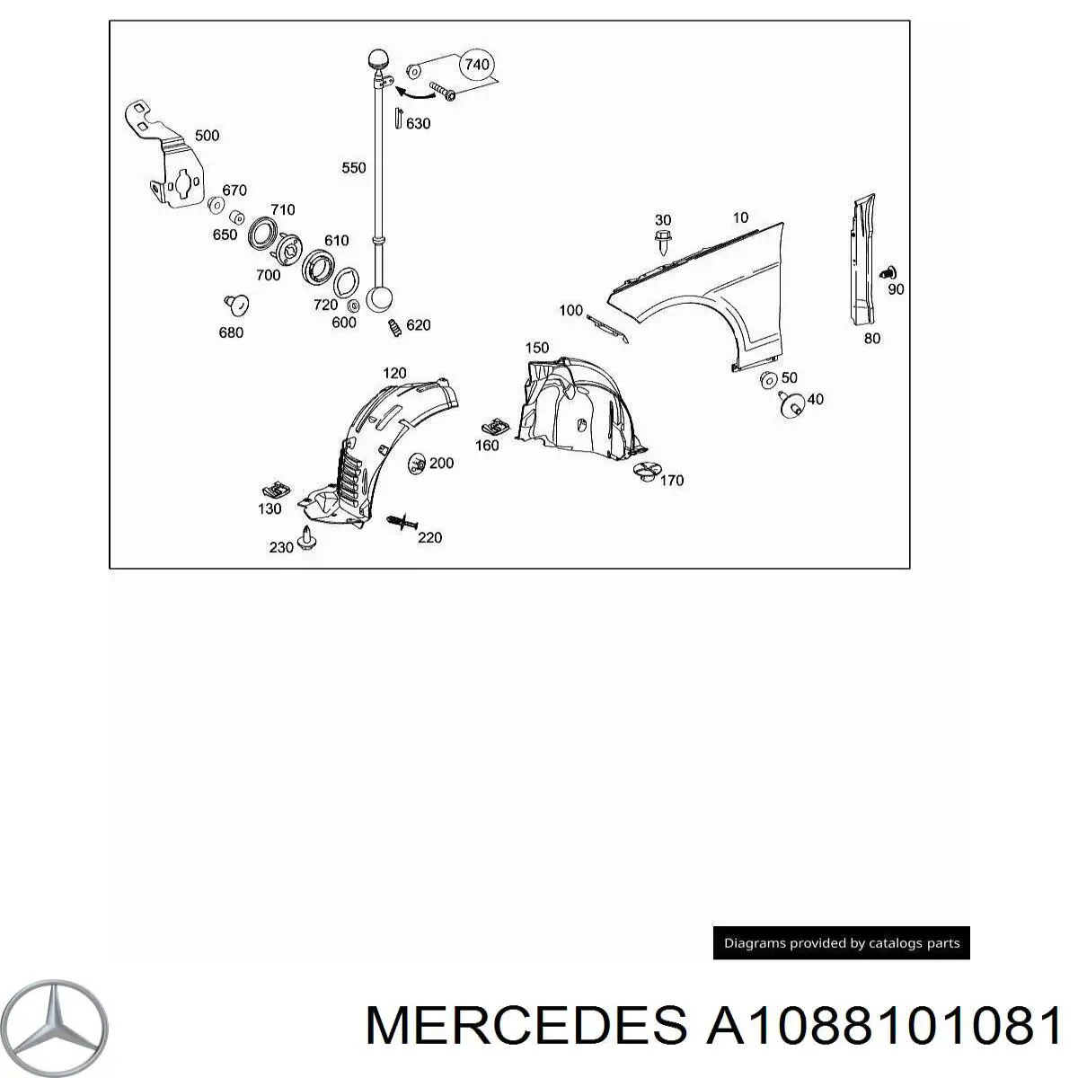  A1088101081 Mercedes