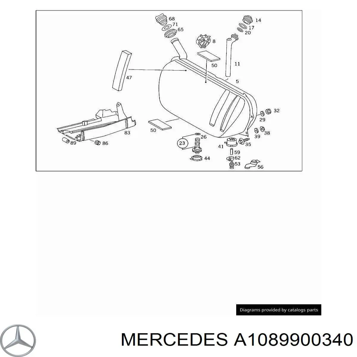  A1089900340 Mercedes