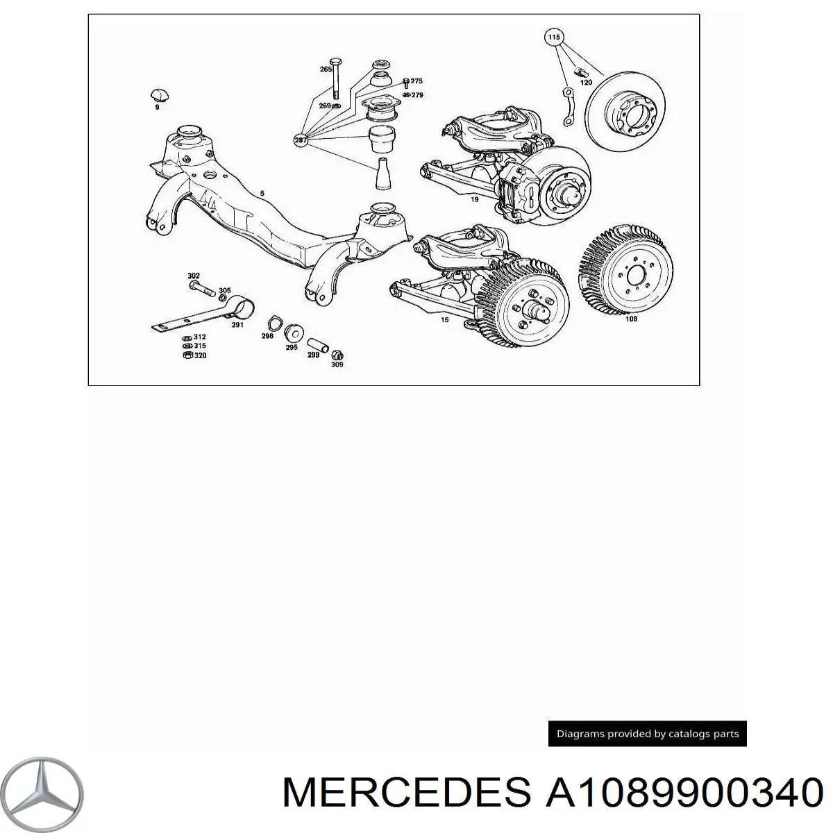 A1089900340 Mercedes 