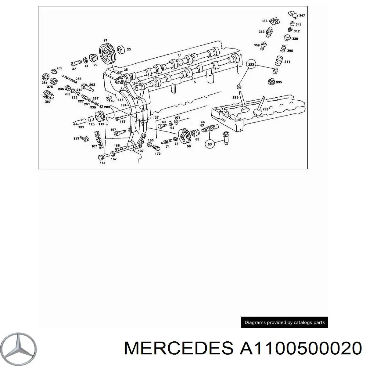  A1100500020 Mercedes