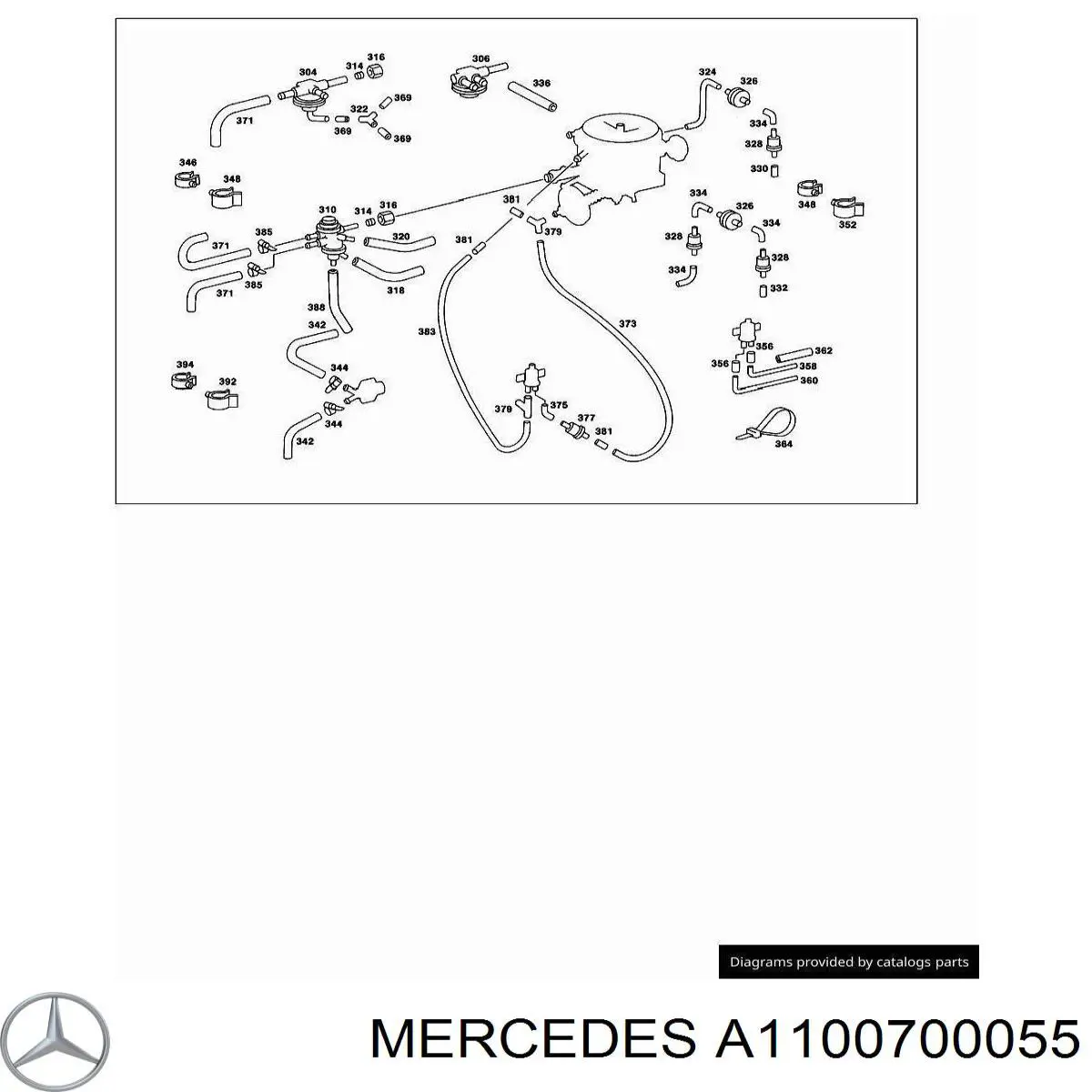  Mercedes A1100780383 цена, от 6.55 USD