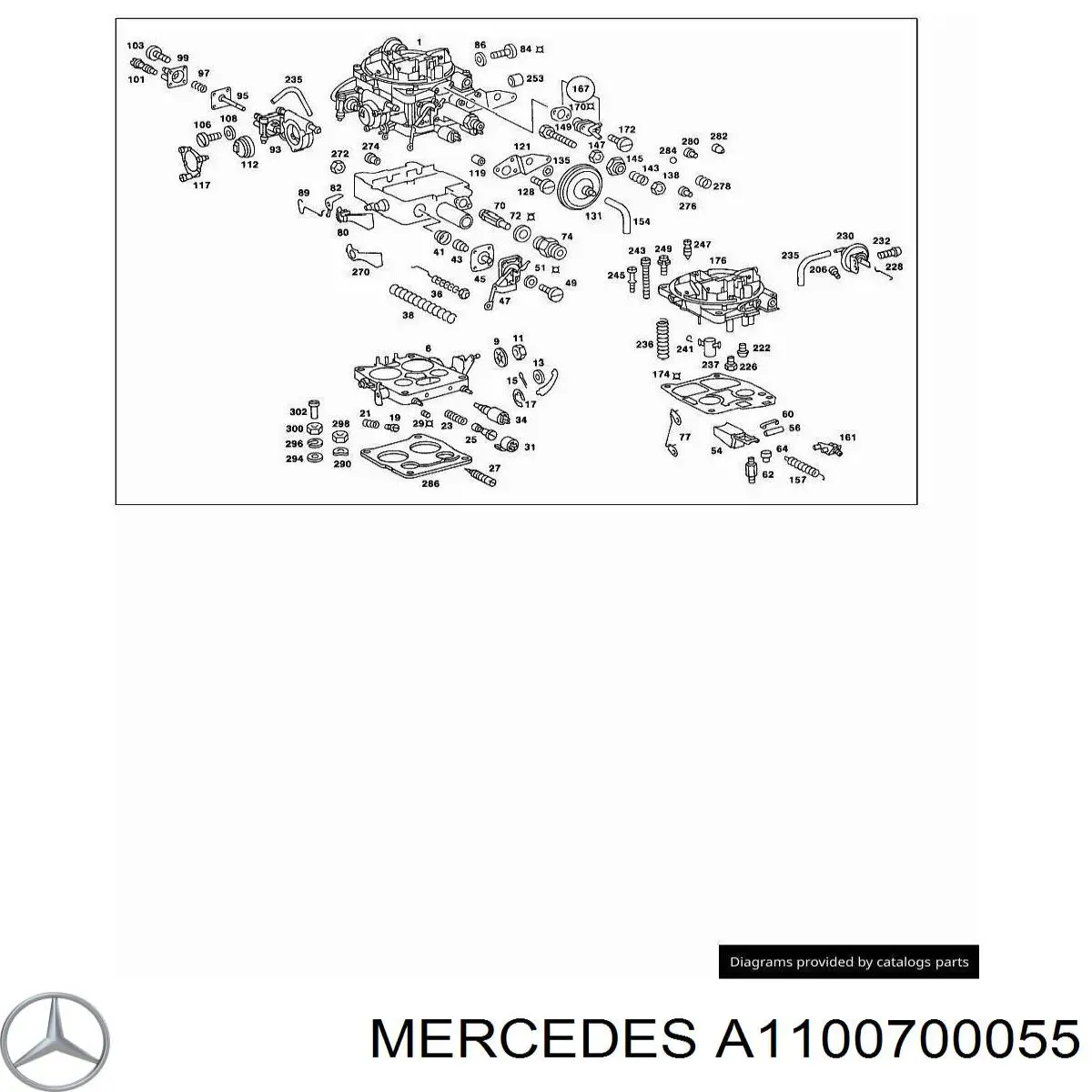  Mercedes A1100700055 цена, от 6.55 USD