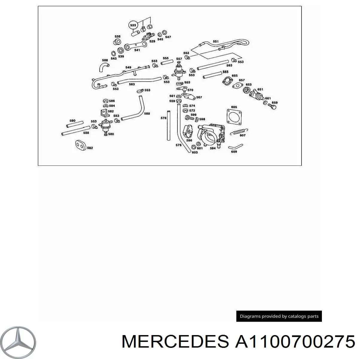  Mercedes A0009930461 цена, от 8.89 USD