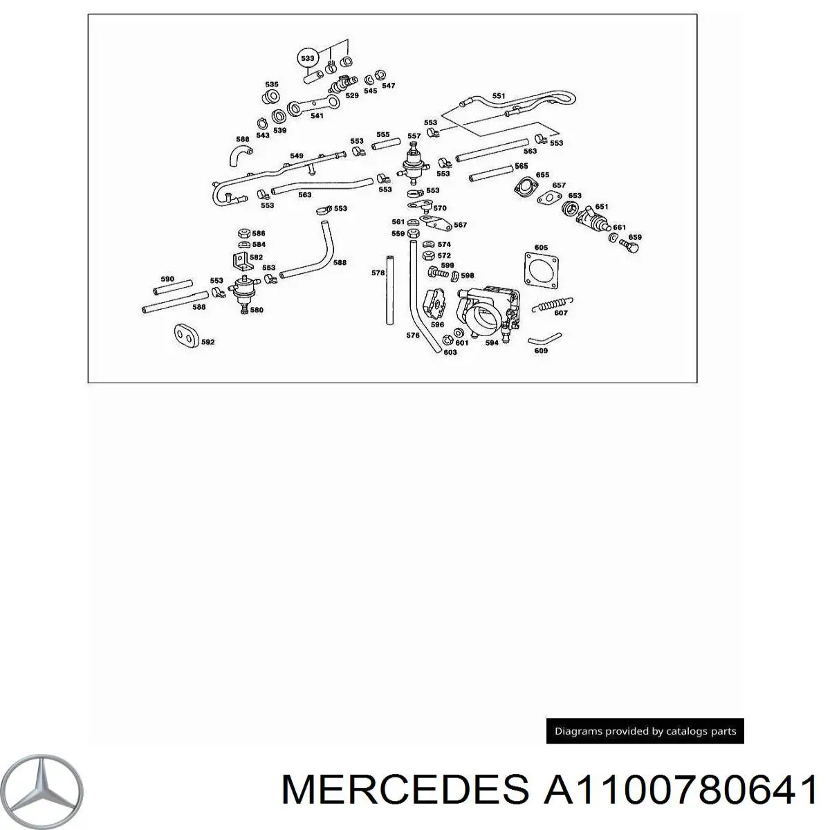  Mercedes A1100780641 цена, от 85.84 USD